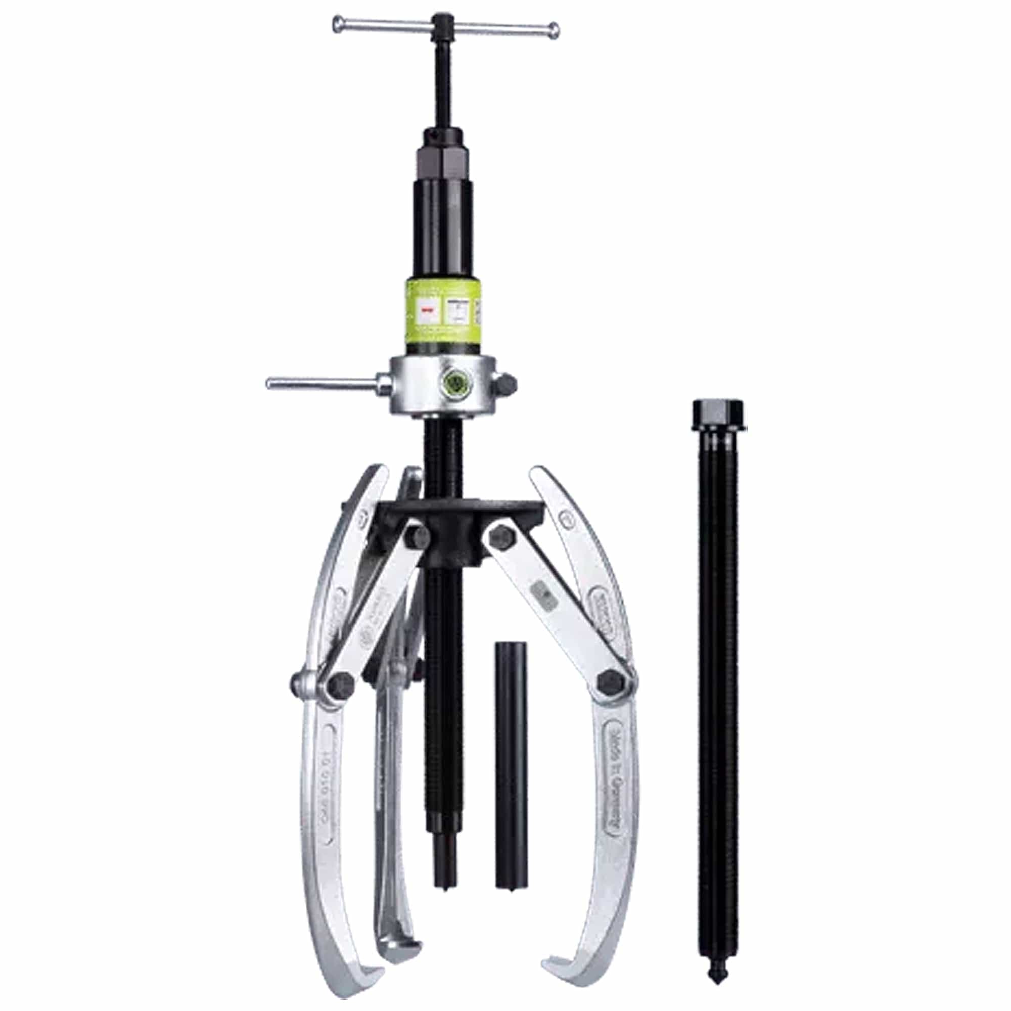 KUKKO 47 2 B UNIVERSAL 3 JAW PULLER WITH LONG HYDRAULIC SPINDLE AND