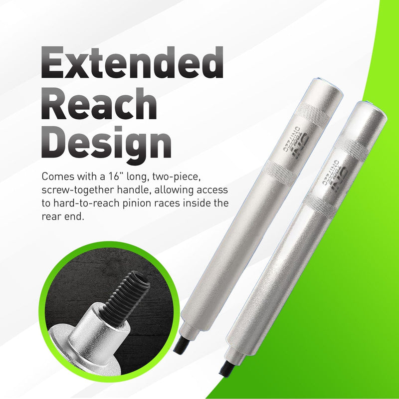 Pinion Bearing Race Driver Set 2-11/16" to 4-1/8" for use on 1/2 and 3/4 ton Ford, Dodge and GM Pickups 59400, 4409, BRD594, LS59400 Alt