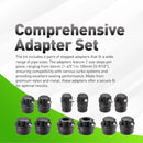 14-Piece Boost Leak Tester Kit W/ 0–6 Bar Gauge For Turbo & Intercooler Hoses 46–100mm (WL14 Style)