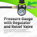 14-Piece Boost Leak Tester Kit W/ 0–6 Bar Gauge For Turbo & Intercooler Hoses 46–100mm (WL14 Style)