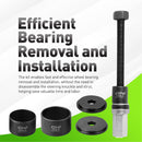 Front Wheel Drive Wheel Bearing Removal & Installation Master Set, 19pc For FWD Hub Bearings On Cars Light Trucks & Vans