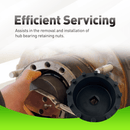 1/2″ Drive 12‑Pin Axle Nut Spanner Socket for Dodge Ram 3500/4500/5500 Alt to OEM 2066600030