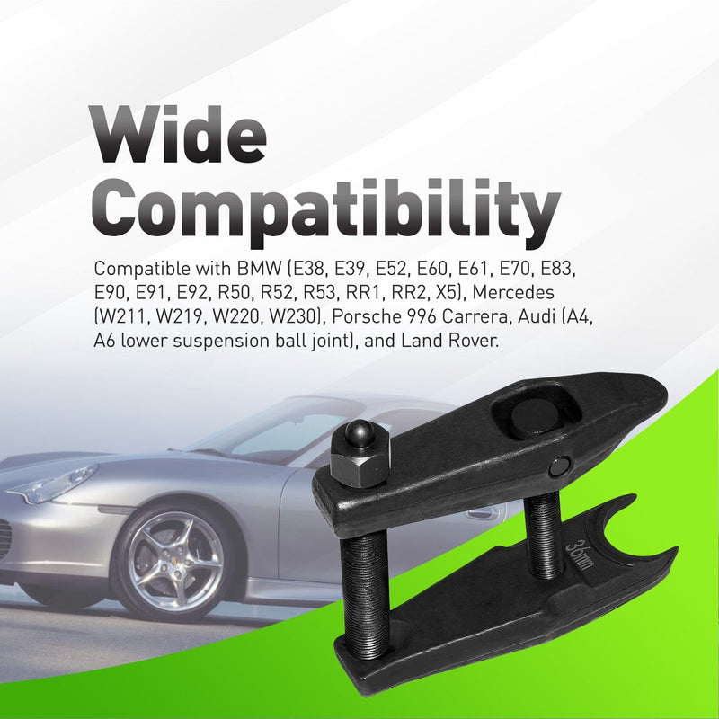 B312240KPLUS Ball Joint Separator Kit 22–36mm For BMW E38–E92 Mercedes W211–W230 Audi A4/A6 Porsche 996 Alt