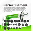Air-Powered Brake Caliper Wind Back Tool Kit For Disc Brake Caliper Piston Rewind – 22 Adapters 4302 Alt