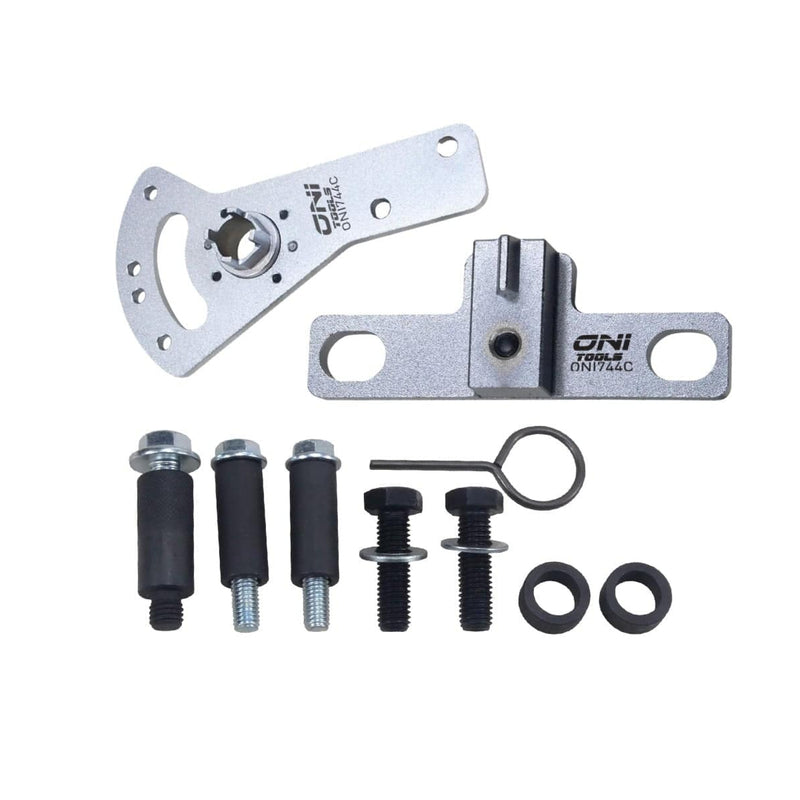 ONI744C 303-1649, 303-1643, 303-1645 Engine Timing Camshaft Locking Tool Kit For 1.5L 3-Cyl EcoBoost Timing Chain Service Focus Fiesta (2018-) Kuga (2019-) Escape (2020-) Alt