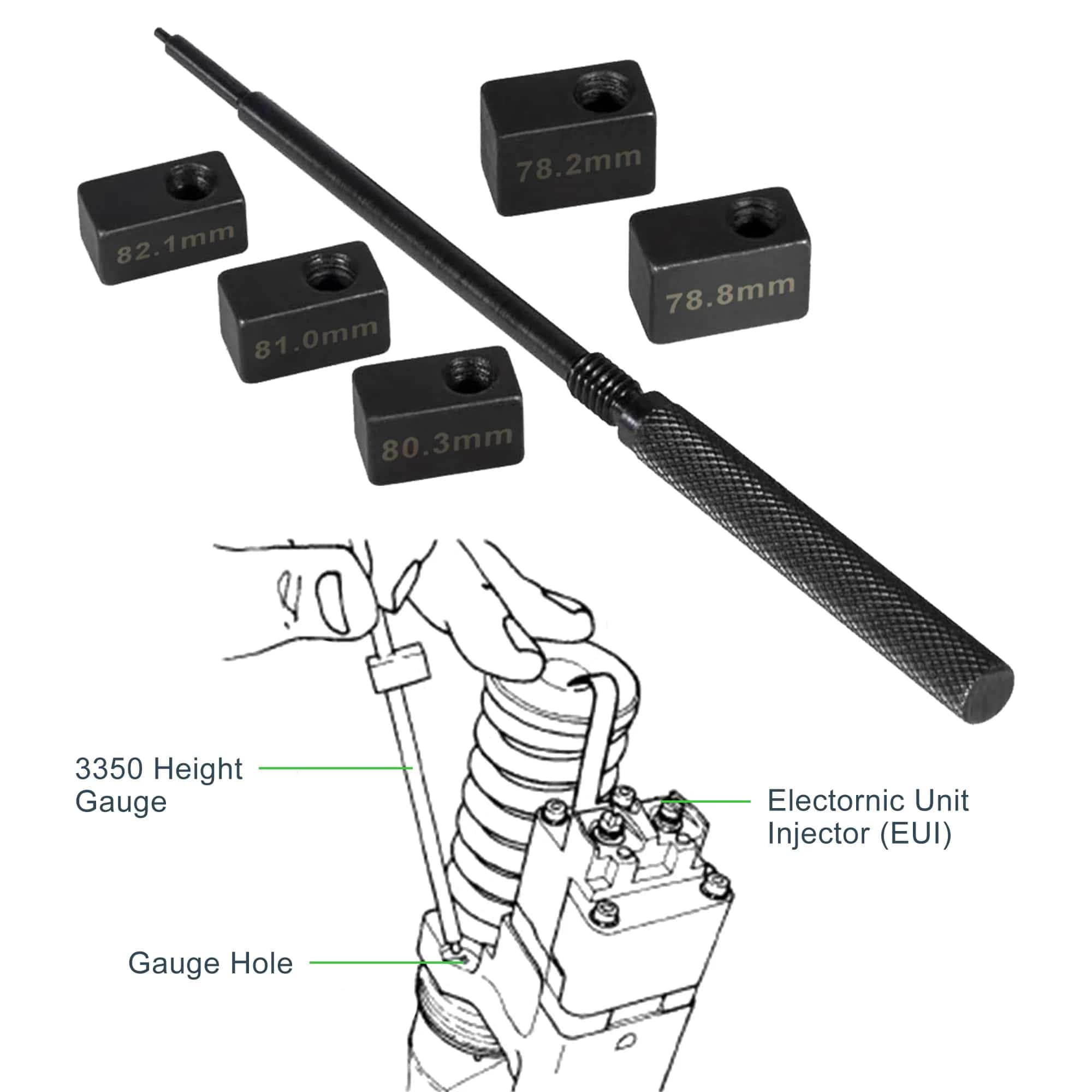 s 504100835 Suitable For Engine Parts Injector Connecting Rod Fuel ...