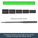 3350 Injector Height Gauge Set for Detroit Diesel Series 50 & 60 Engines - Compatible with J-1853, J-42749, J-45002, J-39697, J-42665, J-1242, J-35637-A