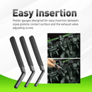 W470589022300, W470589042300, 3163530 Engine Brake Feeler Gauge Set and Jake Brake Lash Adjustment 3-Piece for Detroit DD13 DD15 DD16 Cummins ISX Alt