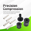 Injector Seal Installer Kit 8-Piece For Ford GM Subaru Injectors 34720, EN-49245, EN-51105, 18683AA000 Alt