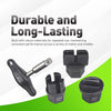 Oil Drain Plug Removal Kit 9pc T-Handle + 8 Adapters for GM Ford VW Audi BMW Mercedes Chrysler Lincoln Alt