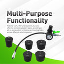 Universal Turbo Boost Leak Tester Kit, 9-Piece (35–90 mm) For Turbocharged Cars & Light Trucks Alt
