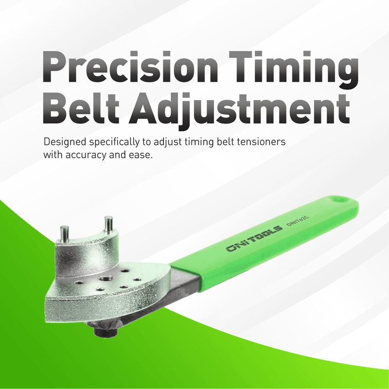 Adjustable Timing Belt Tensioner Pin Wrench For VAG VW & Audi 1.5–2.0L 4-Cylinder T10020, 3387, 2760 Alt