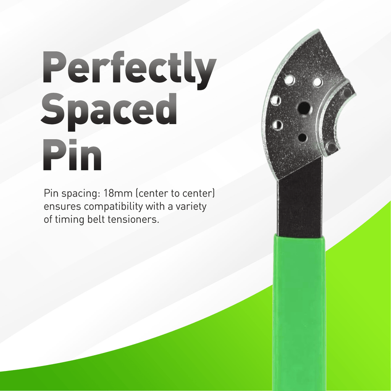 Adjustable Timing Belt Tensioner Pin Wrench For VAG VW & Audi 1.5–2.0L 4-Cylinder T10020, 3387, 2760 Alt