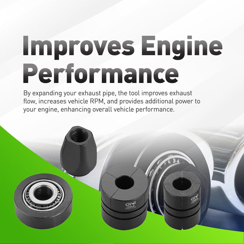 Pipe Stretcher Kit For Exhaust Tubing 1-5/8"–4-1/4" 17350, 17510, 17520, 17530, 17540, 17550 Alt