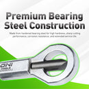 4-Piece Nut Splitter Set 9-27mm Rusted & Seized Nut Removal Kit (9-12 12-16 16-22 22-27mm) Alt