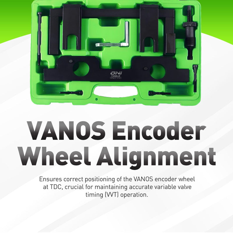 Camshaft Timing Tool Kit For N20 N26 BMW 1-, 2-, 3-, 5-Series X1 X3 X4; Z4 (2011–2018) 83302212831, 83302212830, 83302219548, 83300495070, 1197340 Alt