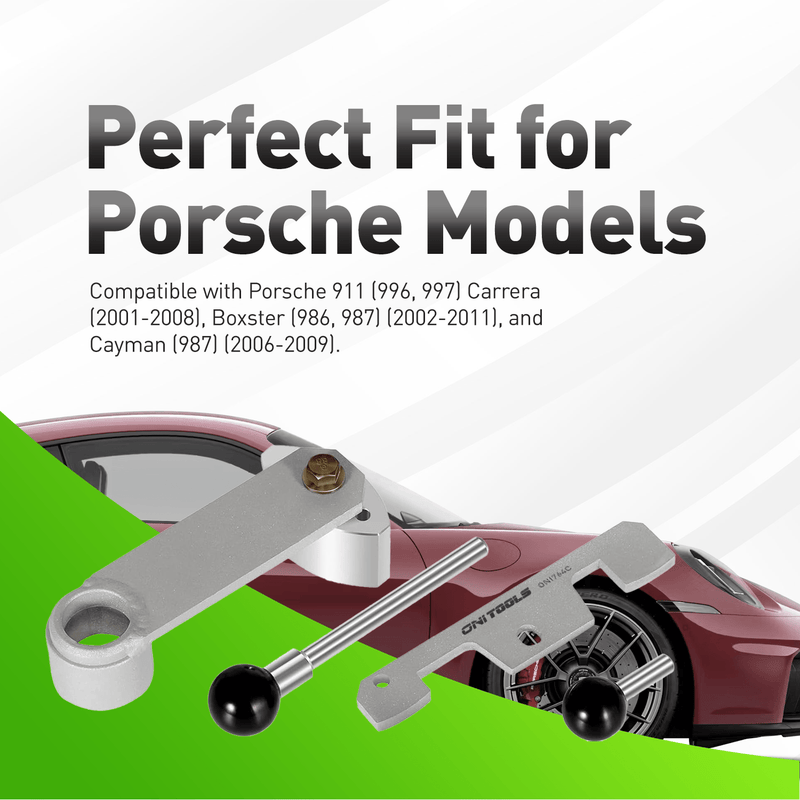 Camshaft Alignment & Timing Tool Kit For Porsche 911 996 997 Boxster 986 987 Cayman 987 9685, 9686, 9595, 9595/1 Alt