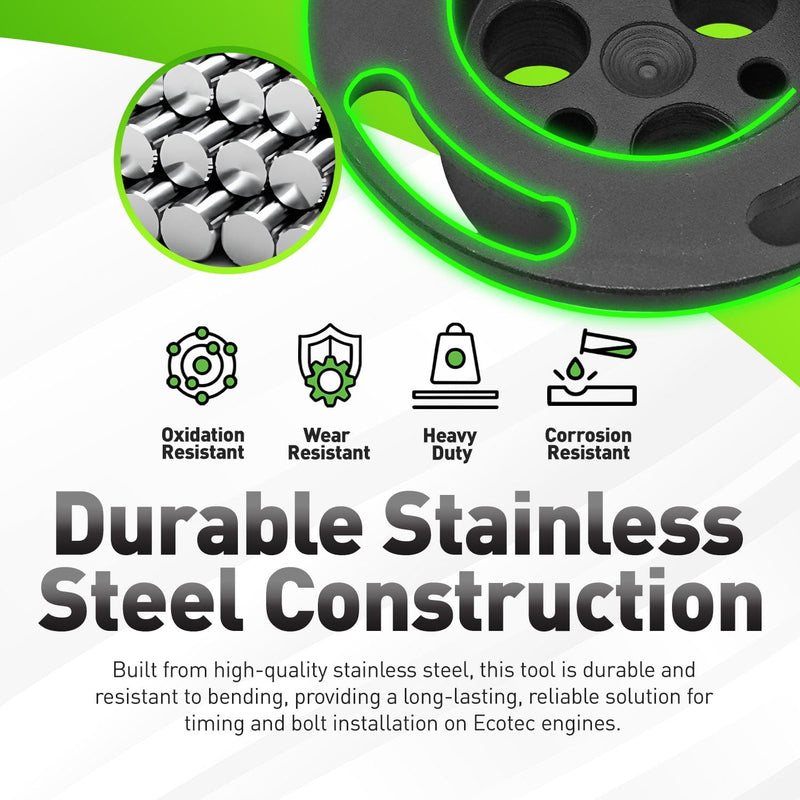 EN-48953 Camshaft Actuator Locking & Water Pump Sprocket Retainer Kit For GM Kent-Moore Ecotec 2.0L 2.4L Buick LaCrosse 2010, Chevrolet Equinox 2010, GMC Terrain 2010 Alt