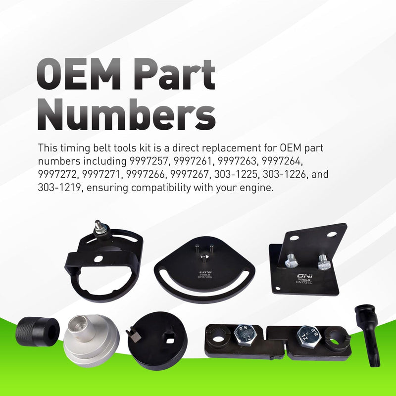 Camshaft Alignment Timing Kit For Volvo T6 3.0T 3.2 chain-driven I6, S80 XC60 XC70 XC90 LR2 9997257, 9997261, 9997263, 9997264, 9997272 Alt