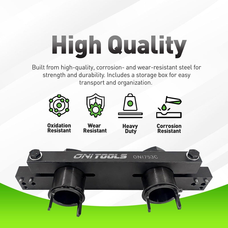 EN-52461, EN-52462-A, EN-52476 Camshaft Alignment & Timing Tool Kit For Cadillac XT4 2.0L LSY Buick Envision 2.0L LSY; Chevrolet Silverado & GMC Sierra 1500 2.7L L3B Alt