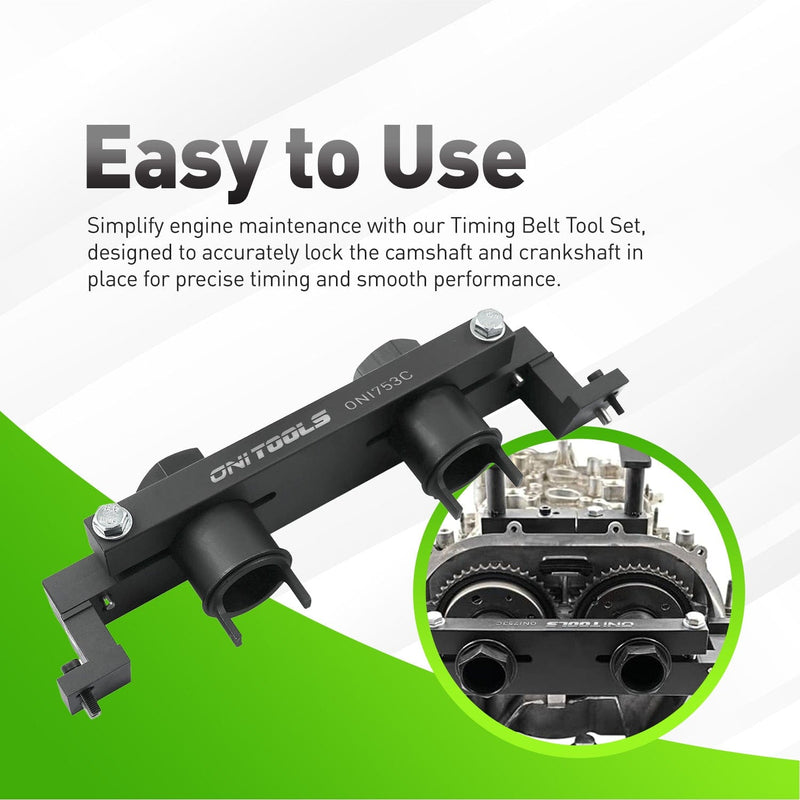 EN-52461, EN-52462-A, EN-52476 Camshaft Alignment & Timing Tool Kit For Cadillac XT4 2.0L LSY Buick Envision 2.0L LSY; Chevrolet Silverado & GMC Sierra 1500 2.7L L3B Alt