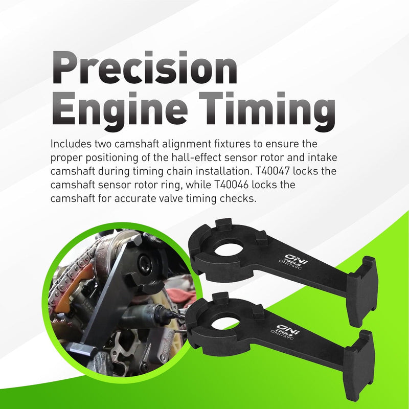 Audi Camshaft Timing Chain Tool Kit For  4.2L V8 A6, A8, S4, Allroad (2002–2009) T40046, T40047, 3242, 3409 Alt