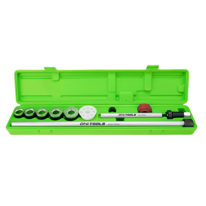 ONI759U Camshaft Bearing Installer & Remover Set For 1.125–2.690 In Bearings Engine Rebuilds J-33049, 8S-2241, 303-017, T65L-6250-A Alt