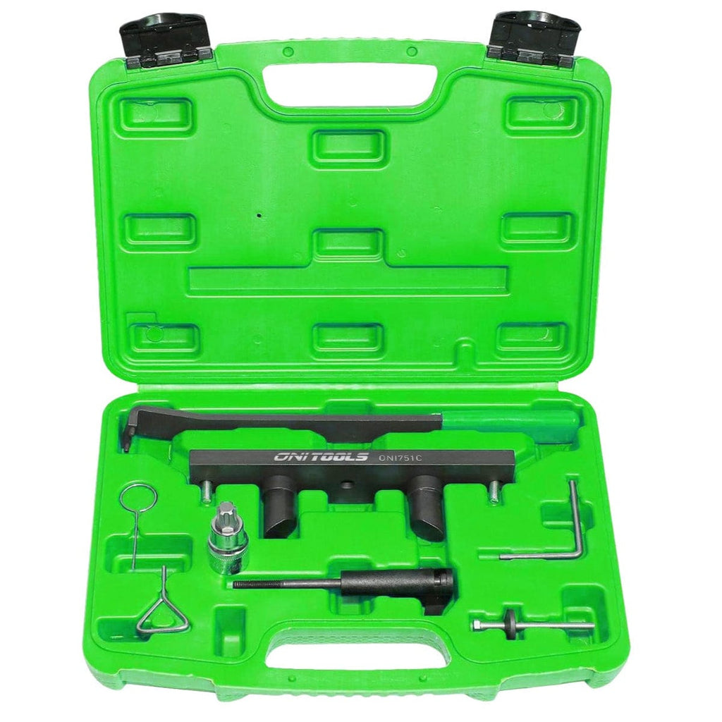 ONI751C Camshaft Timing Lock Tool Kit For VW Audi 2.0 FSI Engines AWA AXW BHD BMB (A3, Golf, Touran) T10252, T10115, T10020, T40080 Alt