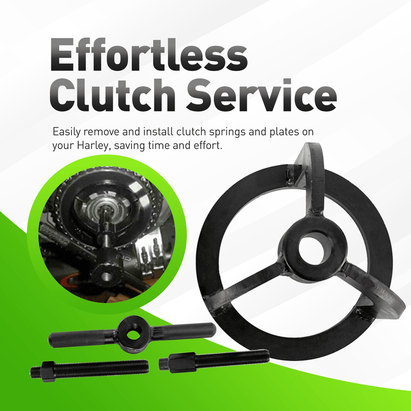 HD-38515A Harley Davidson Clutch Spring Compressor Tool Sportster XL XLH Dyna Iron Big Twin Evo Buell Alt