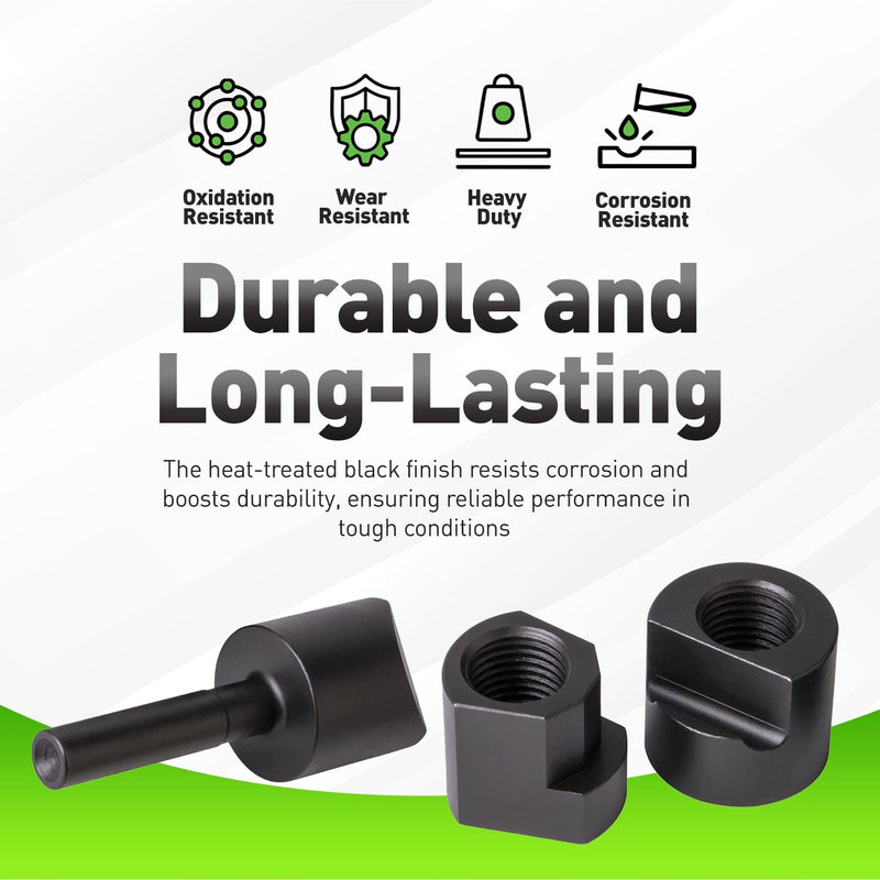 34549 5693 Dual Wheel Separator 4-piece Kit For Dually Trucks Trailers & Buses (1 1/8-11 Forcing Screw, Ball-bearing Pusher) Alt