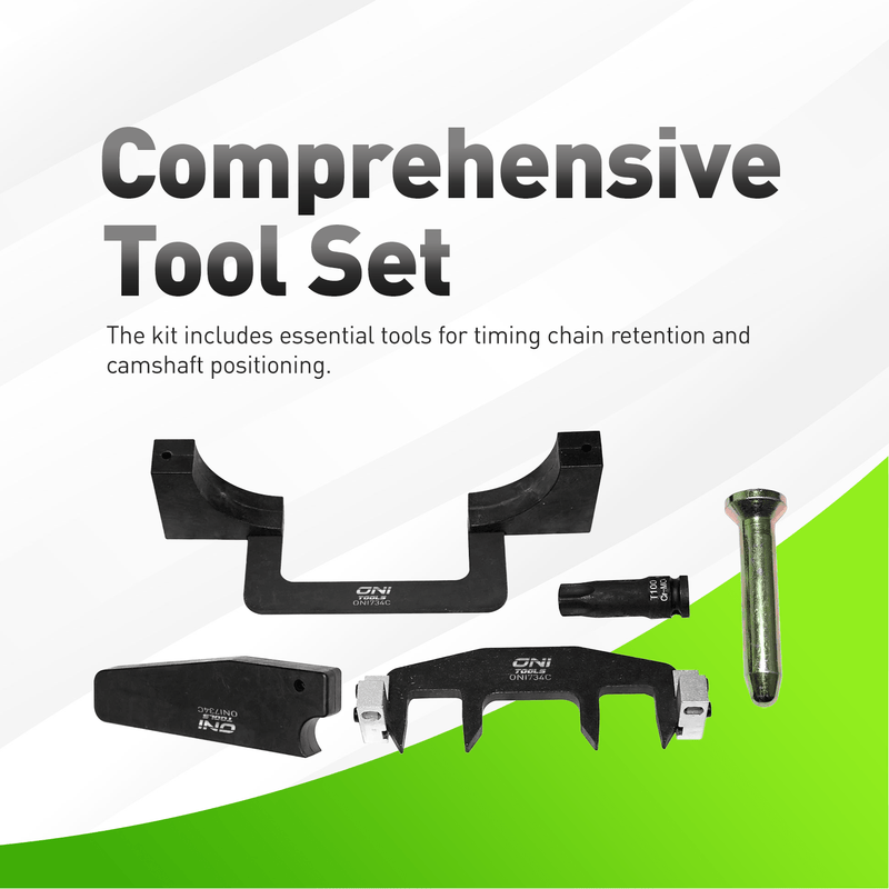 Camshaft & Timing Chain Alignment Kit For Mercedes M271 C230 C250 E250 SLK250 271589001500, 271589003100, 271589006100, 271589014000 Alt