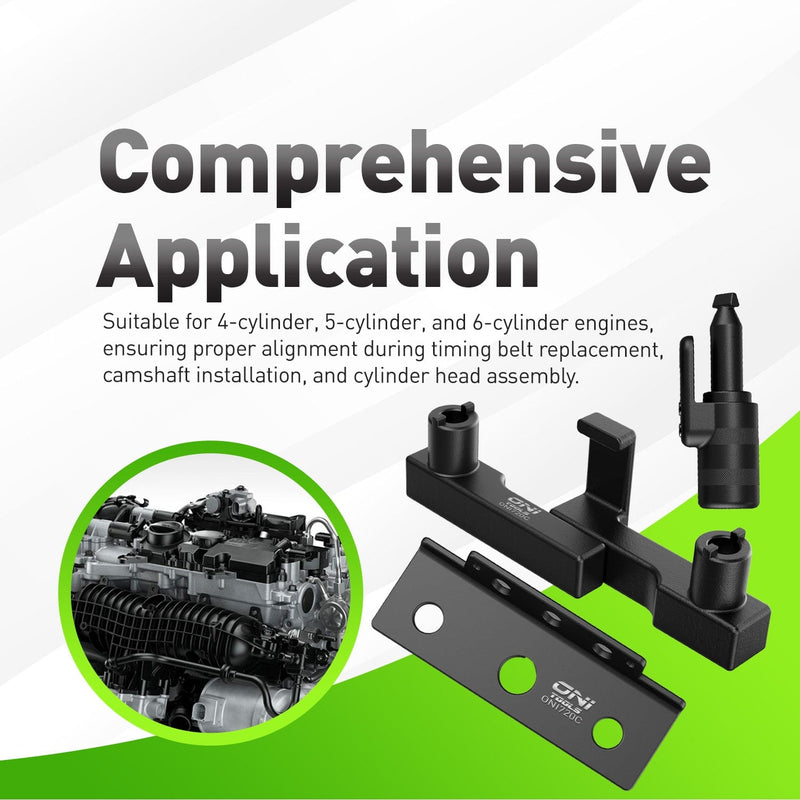 9995451, 9995452, 9995453, 9995454 Camshaft & Crankshaft Alignment Tool Kit For Volvo 4, 5 & 6-Cyl 850 960 S40 S60 S70 S80 S90 V70 XC70 XC90 Alt