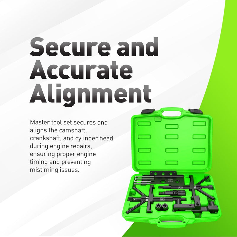 9995451, 9995452, 9995453, 9995454 Camshaft & Crankshaft Alignment Tool Kit For Volvo 4, 5 & 6-Cyl 850 960 S40 S60 S70 S80 S90 V70 XC70 XC90 Alt