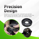 Crankshaft Seal & Wear Sleeve Installer-Remover Tool Set for Cummins 4BT 3.9L, 5.9L, 6.7L 1989–2016 1338, 3824498, 5046, 3824500, 3164660, ST-224C, 2063800090 Alt