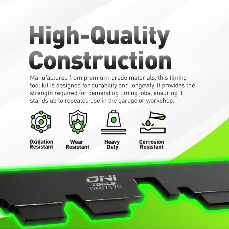 303-1555 303-1550 303-1097 Engine Timing Tool Kit For 1.4–2.5L Duratec, TDCi, Ti-VCT, VVT Engines Alt