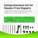71500 5.7L Hemi Exhaust Manifold Bolt Removal & Drill Template Kit