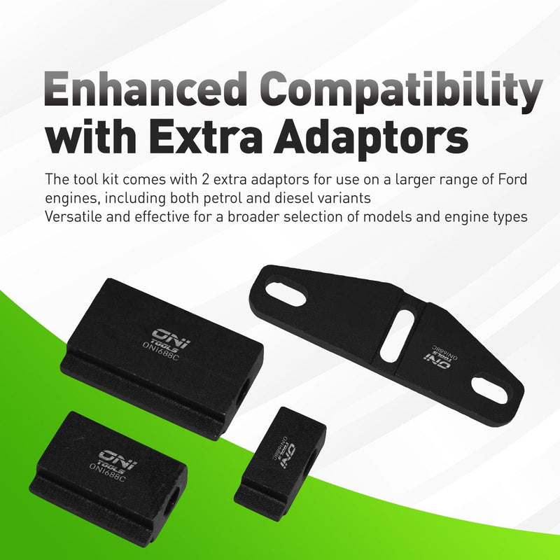 303-393A, 303-393-01, 303-393-02, 21-168 Alt to Flywheel Locking Tool For Ford Escape Fiesta Fusion Transit Connect 1.5L-1.6L