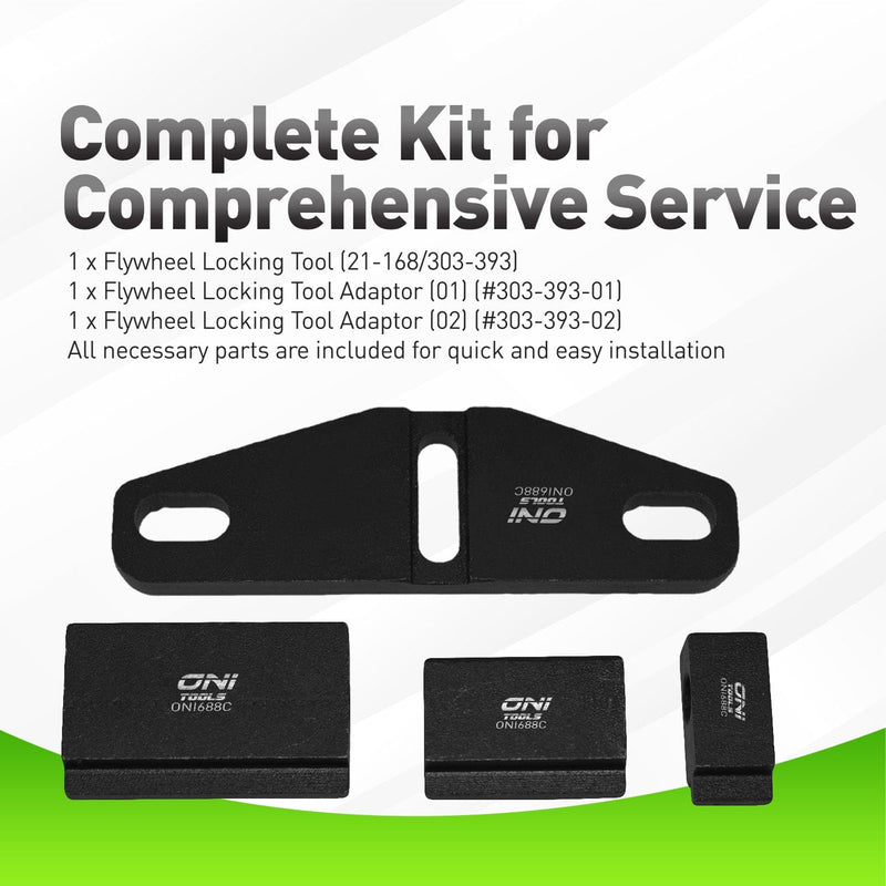 303-393A, 303-393-01, 303-393-02, 21-168 Alt to Flywheel Locking Tool For Ford Escape Fiesta Fusion Transit Connect 1.5L-1.6L