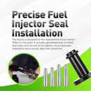 EN-49245 EN-51105 18683AA000 18683A Fuel Injector Seal Installer & Sizer Set for GM 2.0L–6.2L Subaru 2.0L 2.4L Turbo Alt