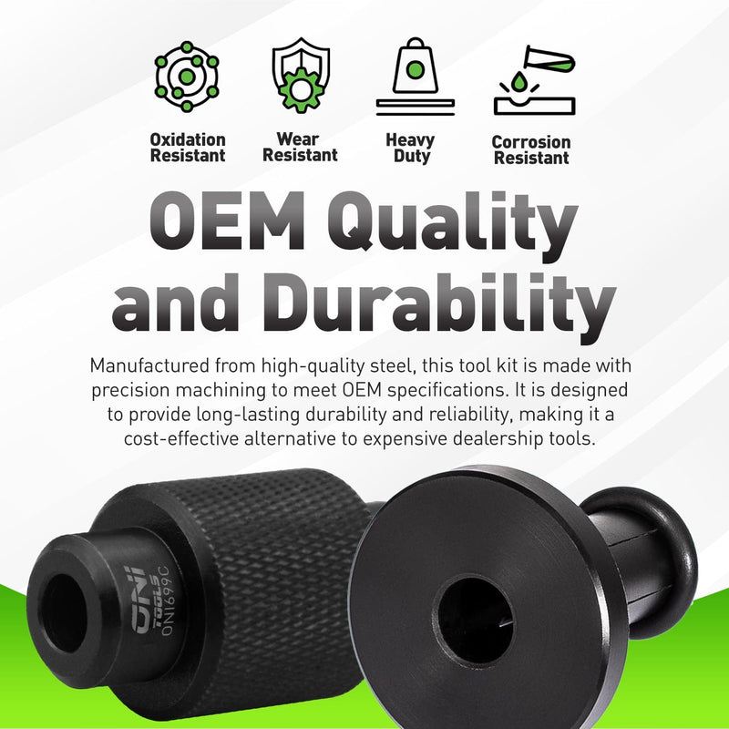 EN-49245 EN-51105 18683AA000 18683A Fuel Injector Seal Installer & Sizer Set for GM 2.0L–6.2L Subaru 2.0L 2.4L Turbo Alt