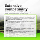 6599, 310-123, J-45722 9340 Universal Fuel Tank Lock Ring Wrench For Ford F-150 Chrysler Dodge Minivans Chevy GM Trucks Alt