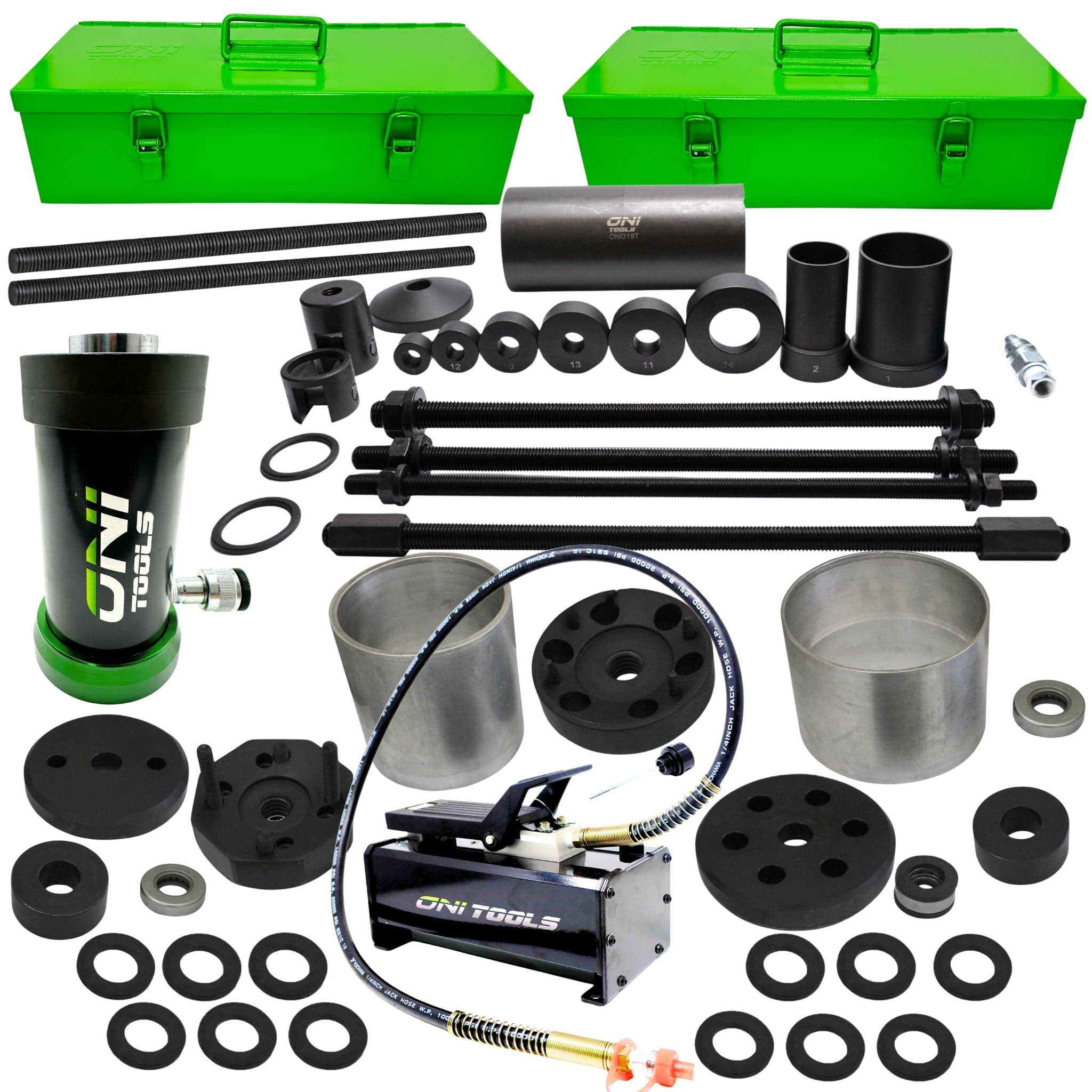 Heavy‑Duty Universal & Hendrickson Bushing / Leaf Spring Pin Remover