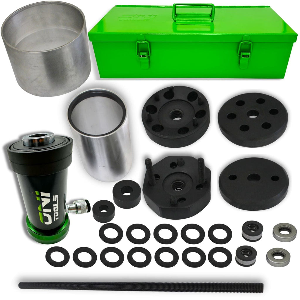 Hendrickson ( Narrow & Wide ) Bushing Remover & Installer Hydraulic Master Tool Kit S-24736, 15041, S-21307 & 15040 Alternative