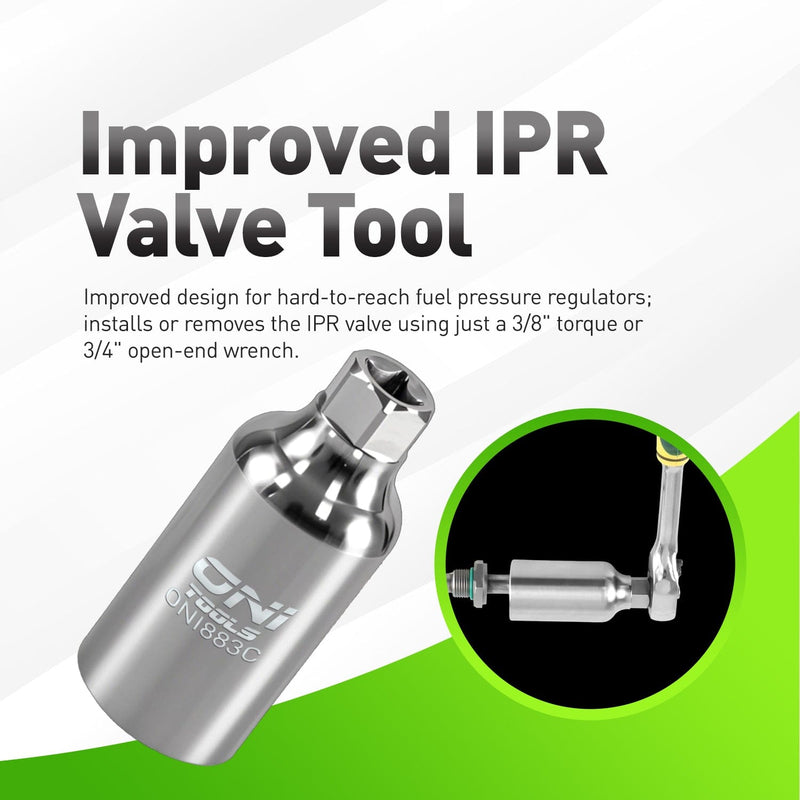 F81Z9C968AB, 931-308 IPR Valve Removal Socket 1-1/8" (29 mm) 3/8" Drive / For Ford 7.3L Powerstroke E-Series & F-Series 1994–2003 Alt