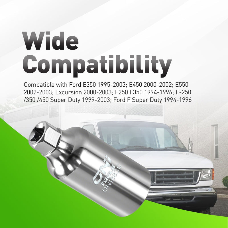 F81Z9C968AB, 931-308 IPR Valve Removal Socket 1-1/8" (29 mm) 3/8" Drive / For Ford 7.3L Powerstroke E-Series & F-Series 1994–2003 Alt