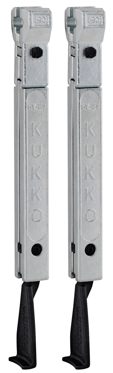 Kukko 1-251-P 2 narrow jaws (pair) 9 7/8 inch (250 mm)