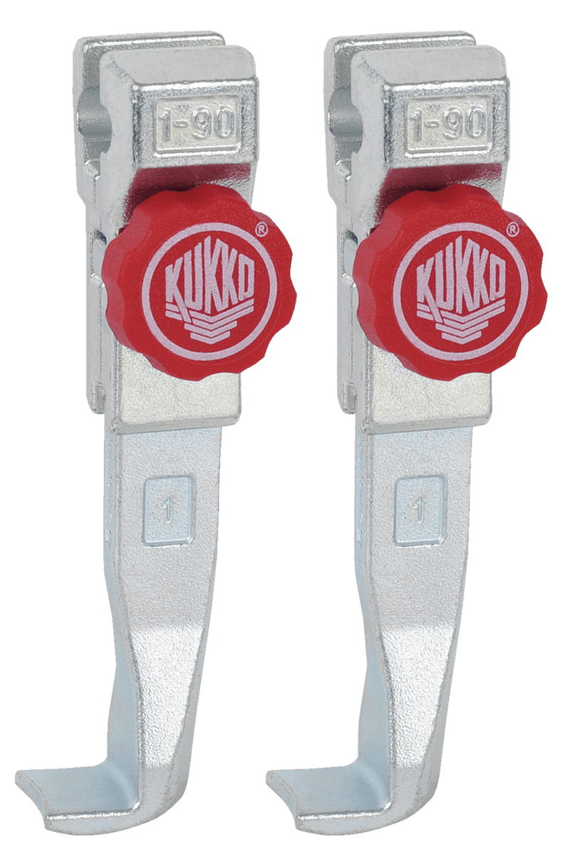 Kukko 1-92-P Universal 2-Jaw Quick Pullers (Pair) - 3 7/8 inch inch (100 mm)