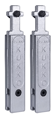 Kukko 1-V-100-P Universal 2 Jaw Extensions (pair) 3 7/8 inch (100 mm)