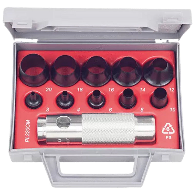 Kukko 326-330 Punches Gasket Cutters Set 3 - 30 mm