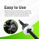 2249 Alt to Long Reach Harmonic Balancer Installer Kit For Ford GM Dodge Chrysler V8 V6 Engines